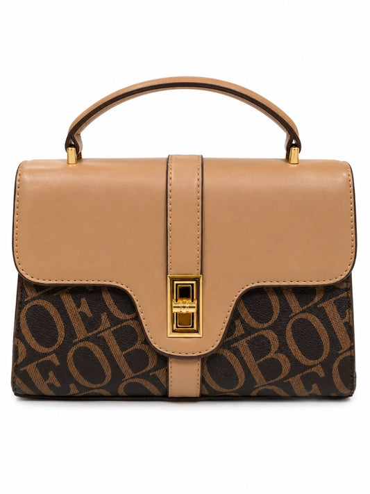 Monogram print Handbag